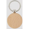 Llavero madera haya redondo Llavero madera haya redondo